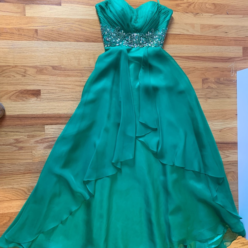 Cache green dress - Picture 2 of 5